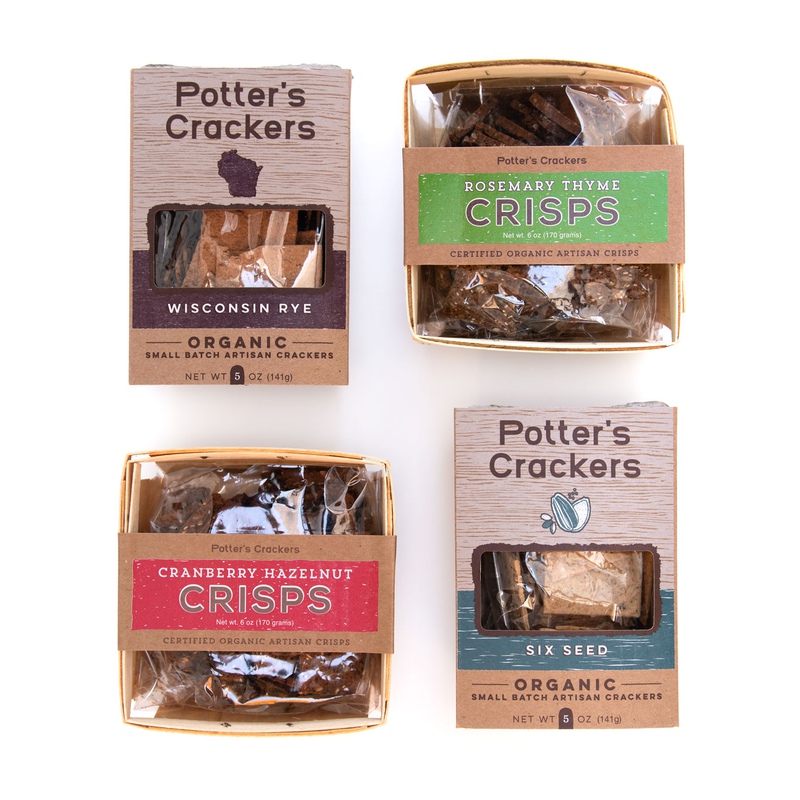 Potters Crackers - Wisconsin's Original Organic Cracker Co.